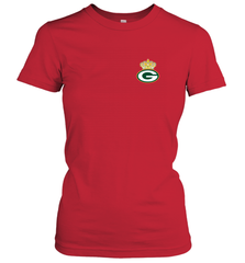 NFL Green Bay Packers Logo Champion Crown 1 Women's T-Shirt Women's T-Shirt - belovedtshirt