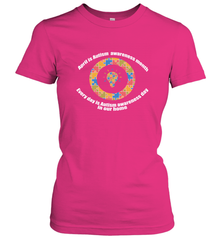 April is autism awareness month , Every day is Autism awareness day in our home AutismT shirt Women's T-Shirt Women's T-Shirt - belovedtshirt