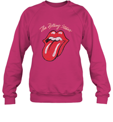 Mens The Rolling Stones Script Tongue Logo Crewneck Sweatshirt Crewneck Sweatshirt - belovedtshirt