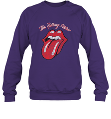 Mens The Rolling Stones Script Tongue Logo Crewneck Sweatshirt Crewneck Sweatshirt - belovedtshirt