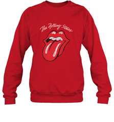 Mens The Rolling Stones Script Tongue Logo Crewneck Sweatshirt Crewneck Sweatshirt - belovedtshirt