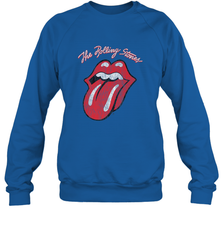 Mens The Rolling Stones Script Tongue Logo Crewneck Sweatshirt Crewneck Sweatshirt - belovedtshirt