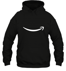 Smile Shirt  White Logo Hooded Sweatshirt Hooded Sweatshirt - belovedtshirt