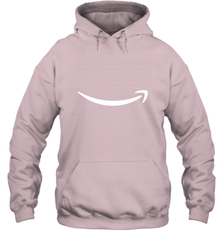 Smile Shirt  White Logo Hooded Sweatshirt Hooded Sweatshirt - belovedtshirt