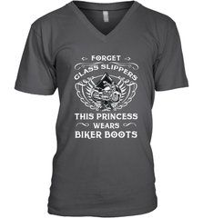 Forget glass slippers this princess wears biker boots Men's V-Neck Men's V-Neck - belovedtshirt