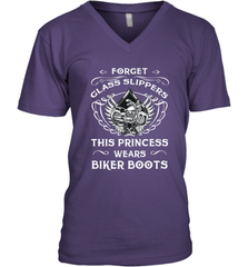 Forget glass slippers this princess wears biker boots Men's V-Neck Men's V-Neck - belovedtshirt