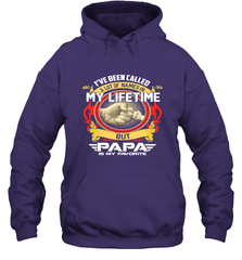 I've Been Called Lot Of Name But Papa Is My Favorite Hooded Sweatshirt Hooded Sweatshirt - belovedtshirt