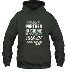 Crazy Grandma Hooded Sweatshirt Hooded Sweatshirt - belovedtshirt