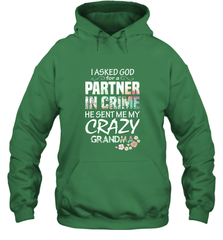 Crazy Grandma Hooded Sweatshirt Hooded Sweatshirt - belovedtshirt