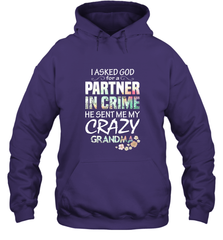 Crazy Grandma Hooded Sweatshirt Hooded Sweatshirt - belovedtshirt