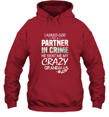 Crazy Grandma Hooded Sweatshirt Hooded Sweatshirt - belovedtshirt