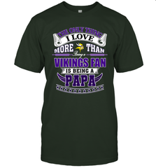 NFL The Only Thing I Love More Than Being A Minnesota Vikings Fan Is Being A Papa Football Men's T-Shirt Men's T-Shirt - belovedtshirt