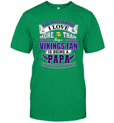 NFL The Only Thing I Love More Than Being A Minnesota Vikings Fan Is Being A Papa Football Men's T-Shirt Men's T-Shirt - belovedtshirt