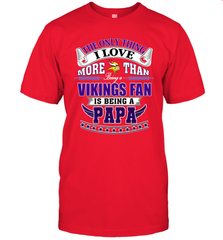 NFL The Only Thing I Love More Than Being A Minnesota Vikings Fan Is Being A Papa Football Men's T-Shirt Men's T-Shirt - belovedtshirt