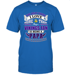 NFL The Only Thing I Love More Than Being A Minnesota Vikings Fan Is Being A Papa Football Men's T-Shirt Men's T-Shirt - belovedtshirt