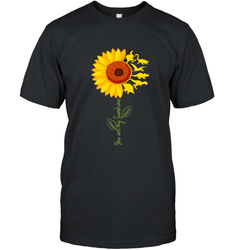 You're My Sunshine Sunflower Dinosaur T Rex Men's T-Shirt