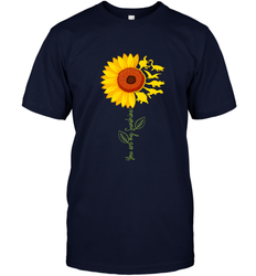 You're My Sunshine Sunflower Dinosaur T Rex Men's T-Shirt