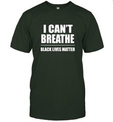 I can't breathe Black lives matter Men's T-Shirt Men's T-Shirt - belovedtshirt