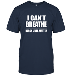 I can't breathe Black lives matter Men's T-Shirt