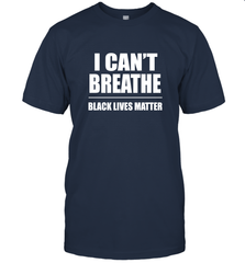 I can't breathe Black lives matter Men's T-Shirt Men's T-Shirt - belovedtshirt