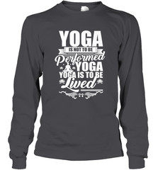 Yoga is More Than Yoga It's a Lifestyle Long Sleeve T-Shirt Long Sleeve T-Shirt - belovedtshirt