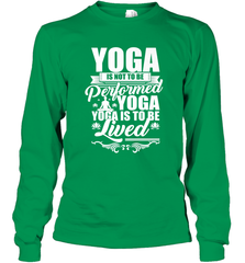 Yoga is More Than Yoga It's a Lifestyle Long Sleeve T-Shirt Long Sleeve T-Shirt - belovedtshirt