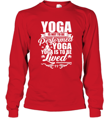 Yoga is More Than Yoga It's a Lifestyle Long Sleeve T-Shirt Long Sleeve T-Shirt - belovedtshirt