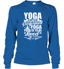 Yoga is More Than Yoga It's a Lifestyle Long Sleeve T-Shirt Long Sleeve T-Shirt - belovedtshirt