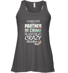 Crazy Grandma Women's Racerback Tank Women's Racerback Tank - belovedtshirt