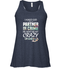 Crazy Grandma Women's Racerback Tank Women's Racerback Tank - belovedtshirt