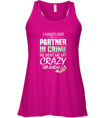 Crazy Grandma Women's Racerback Tank Women's Racerback Tank - belovedtshirt