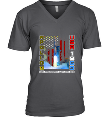 Apollo 11 50th Anniversary Moon Landing 1969 2019 Science Men's V-Neck Men's V-Neck - belovedtshirt