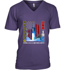 Apollo 11 50th Anniversary Moon Landing 1969 2019 Science Men's V-Neck Men's V-Neck - belovedtshirt