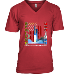 Apollo 11 50th Anniversary Moon Landing 1969 2019 Science Men's V-Neck Men's V-Neck - belovedtshirt
