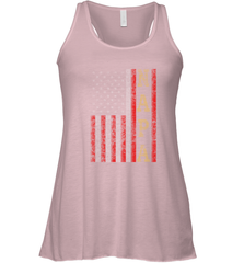 Cool Patriotic Napa US Flag Women's Racerback Tank Women's Racerback Tank - belovedtshirt