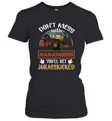 Dont mess with Mamasaurus Women's T-Shirt Women's T-Shirt - belovedtshirt