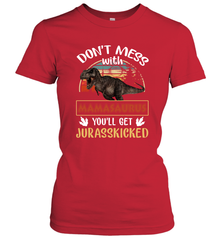 Dont mess with Mamasaurus Women's T-Shirt Women's T-Shirt - belovedtshirt