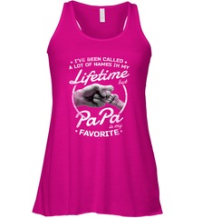 Papa Fathers Day Grandpa or Dad Women's Racerback Tank Women's Racerback Tank - belovedtshirt