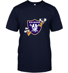 Nfl Oakland Raiders Champion Mickey Mouse Men's T-Shirt