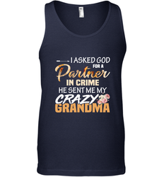 Crazy Grandma Partner in crime Men's Tank Top