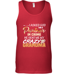 Crazy Grandma Partner in crime Men's Tank Top Men's Tank Top - belovedtshirt
