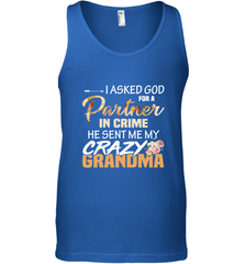 Crazy Grandma Partner in crime Men's Tank Top Men's Tank Top - belovedtshirt