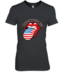 Mens The Rolling Stones USA Tongue Women's Premium T-Shirt