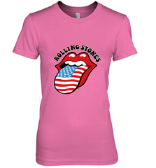 Mens The Rolling Stones USA Tongue Women's Premium T-Shirt Women's Premium T-Shirt - belovedtshirt
