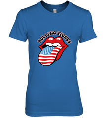 Mens The Rolling Stones USA Tongue Women's Premium T-Shirt Women's Premium T-Shirt - belovedtshirt