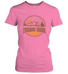 Vintage Lynchburg, Virginia Mountain Hiking Souvenir Print Women's T-Shirt Women's T-Shirt - belovedtshirt