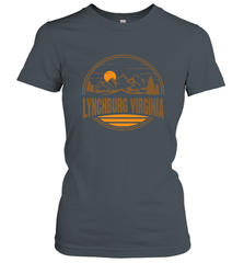 Vintage Lynchburg, Virginia Mountain Hiking Souvenir Print Women's T-Shirt Women's T-Shirt - belovedtshirt