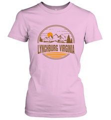 Vintage Lynchburg, Virginia Mountain Hiking Souvenir Print Women's T-Shirt Women's T-Shirt - belovedtshirt
