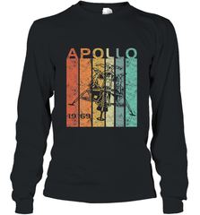 Retro Apollo 11 50th Anniversary Moon Landing 1969 2019 Long Sleeve T-Shirt Long Sleeve T-Shirt - belovedtshirt