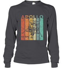 Retro Apollo 11 50th Anniversary Moon Landing 1969 2019 Long Sleeve T-Shirt Long Sleeve T-Shirt - belovedtshirt